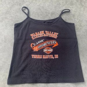 Harley Davidson Black tank top sz L